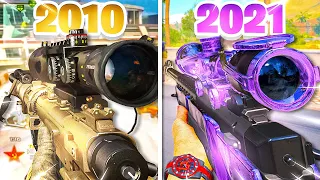 My Sniping Evolution (11 Year Progression on Call of Duty)