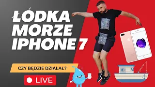 Łódka Morze iPhone 7  - Z pomocą dla kolegi z branży GSM (Pożar Marywilska 44)