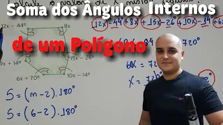 Polígonos 11: Soma dos Ângulos Internos de um Polígono - Parte II