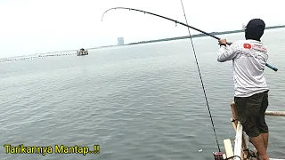 Jangan pakai leader & senar kecil mancing di Bagan ini.!! MANCING BAGAN TERBARU BAGAN PERTAMINA