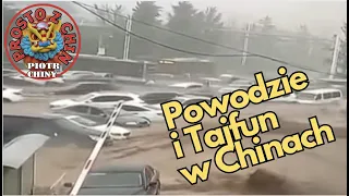 Chiny Powodzie I tajfuny