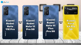 Redmi Note 11E Pro vs Redmi Note 11 Pro 5G vs Redmi Note 11 Pro 5G vs Redmi Note 11 Pro 5G