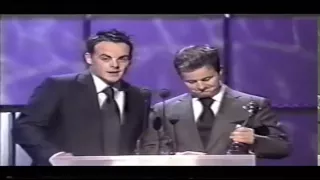 Ant and Dec Outstanding Contribution to TV award 2002