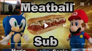 Reaction video to Meatball Sub (ft. Leah from cat fun girls)