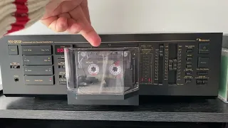 Nakamichi RX 202 - vintage cassette deck from the 1980's