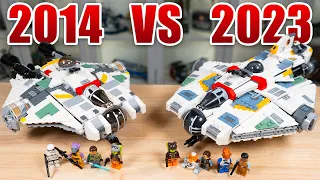 LEGO Star Wars GHOST Comparison! (75053 vs 75357 | 2014 vs 2023)