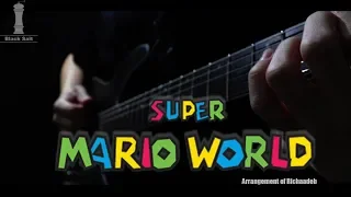 Super Mario World Castle Theme :: Metal Guitar Cover(RichaadEB's Arrangement) :: Black Salt