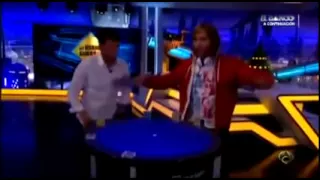 David Guetta con Reactable y una cabina Dj total