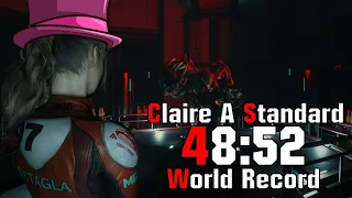 [Speedrun Personal Best] Claire A Standard 48:52 Resident Evil 2 Remake | 120FPS