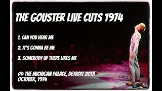 BOWIE ~ GOUSTER 'LIVE CUTS 74'  RSD