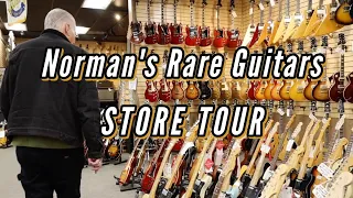 Tour around the shop with Norm at Norman's Rare Guitars