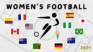 2024 Women's Olympic Football Groups: Which is the toughest group?