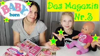 Baby born - Das magazin Nr. 3 | Testování hraček | Máma v Německu