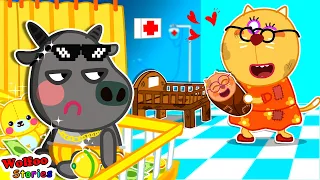 Rich Baby vs Broke Baby - My Mommy is The Best! ⭐️ Funny Cartoon For Kids @KatFamilyChannel