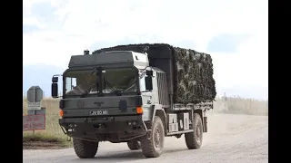 British Army Convoy SPTA