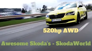 520HP - AWD Skoda Superb Sportline - 3,1sec 0-100 km/h