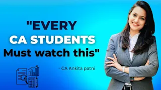 CA Ankita patni Motivational video on CA+CS | CA+CS Motivational video | Ca Motivation