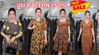 💝Đầm Xinh Ngập Kho Giá Rẻ Ưu Đãi️🎉Các Kiểu Đầm Dự Tiệc Đầm Dạ Hội Váy Đầm Trung Niên Tuổi U30 U40 50