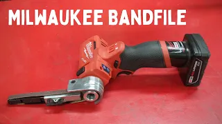 Milwaukee 2522-20 M12 FUEL Cut Off Tool Bandfile Conversion