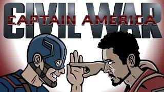 Captain America Civil War Trailer Spoof - TOON SANDWICH