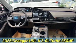 2023 Changan UNI-K 2.0L Turbo 230HP Grey Exterior, Interior Visual View