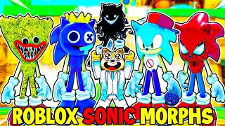 Unlocking NEW *SECRET* FIND THE SONIC MORPHS?! (ALL SONIC MORPHS UNLOCKED!)