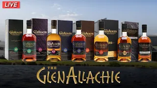 GlenAllachie Speyside Single Malt Scotches - 10-29 Year Old Full Lineup