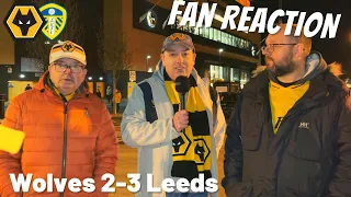 UNBELIEVABLE 😱 Wolves 2-3 Leeds Instant Fan Reaction