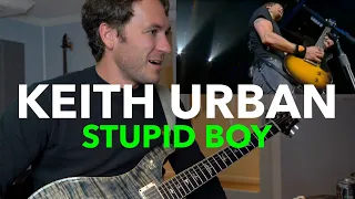 Guitar Teacher REACTS: Keith Urban "Stupid Boy" LIVE