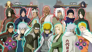 PERTEMPURAN HOKAGE 1 SAMPAI 7 VS RIVALNYA !!! | Naruto Shippuden Ultimate Ninja Storm 4