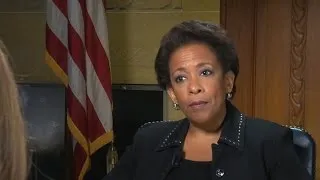 Loretta Lynch on police tension, race and making history