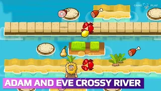 Adam and Eve Crossy River Game Review - Walkthrough