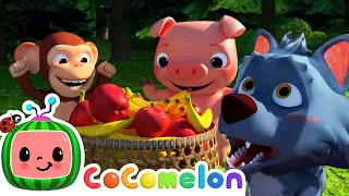 Apples and Bananas Song! | CoComelon Furry Friends | Animals for Kids