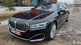 BMW 7 G12 2022г, 3.0d, 27.000км, цена 8.400.000 рублей.