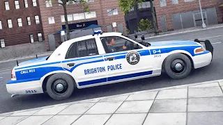 High Crime Area Patrol in Police Simulator