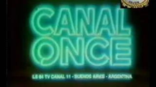 ID - Canal Once (Actualmente TELEFE) - '80s
