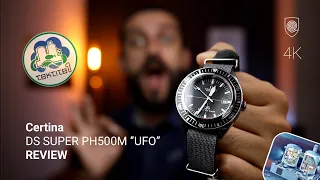 The legend is back! The ''UFO'' Certina DS Super PH500M is released! Hands on Review.