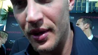 Tom Hardy at the "Inception" premiere
