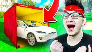 ВЫПАЛА НОВАЯ TESLA MODEL X ИЗ КОНТЕЙНЕРА В ГТА 5 РП РАДМИР / GTA 5 RP RADMIR