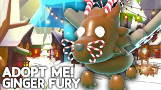 Adopt Me Gingerbread Dragon! New Adopt Me Christmas Pets 2021 Game! Roblox