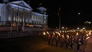 Торжественная церемония ,,Вечерней зари" в Берлине.