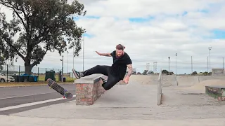 MY HARDEST FALL AT MY LEAST FAVORITE SKATEPARK IN CAPE TOWN