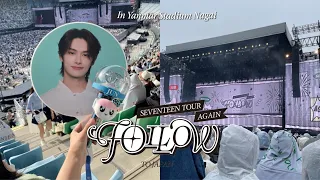 carat vlog |  SEVENTEEN TOUR 'FOLLOW' AGAIN TO JAPAN  ヤンマースタジアム長居  |  初めてのプレミアムシート |  セブチ  | 推し活vlog