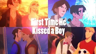 ❝First Time He Kissed A Boy❞ Slash Non/Disney Mep