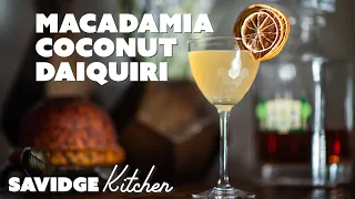 Macadamia Coconut Daiquiri Recipe | COCONUT RUM DRINKS