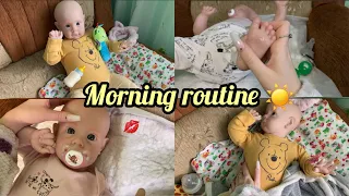 MORNING ROUTINE WITH REBORN EVA: Утро с реборном Евой!