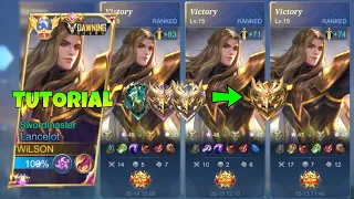 LANCELOT BEST GUIDE TO CARRY YOUR TEAMMATES & RANK UP FASTER IN SOLO RANK!! - MLBB