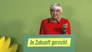 Claudia Roth auf unserem Kleinen Parteitag