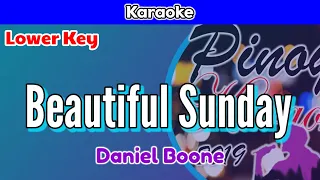 Beautiful Sunday by Daniel Boone (Karaoke : Lower Key)