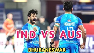 INDIA VS AUSTRALIA // BEST HOCKEY MATCH 2024 // FIH PRo LEAGUE // Bhubaneswar, ODISHA